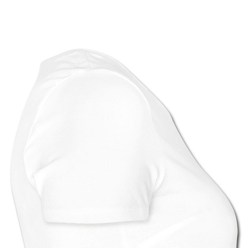 Frauen Schwangerschafts-T-Shirt Rechts Weiß