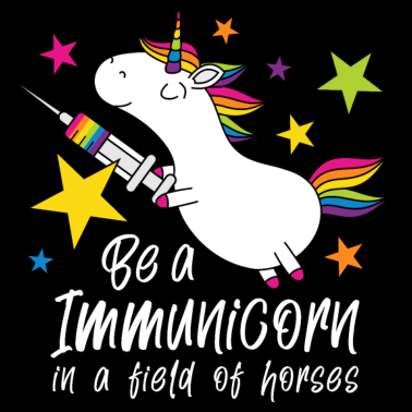 Zoom image Geimpft Einhorn Immunicorn