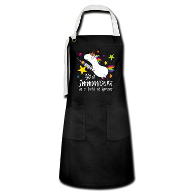 Corona  - Geimpft Einhorn Immunicorn