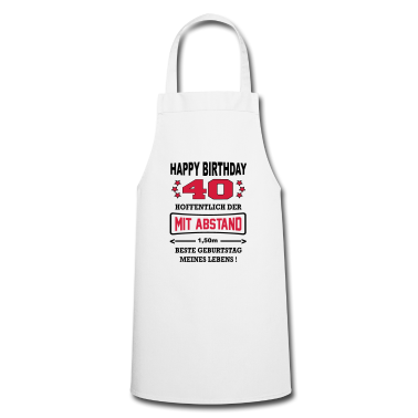 Corona  - Geburstag 40 Abstand Corona Birthday Covid