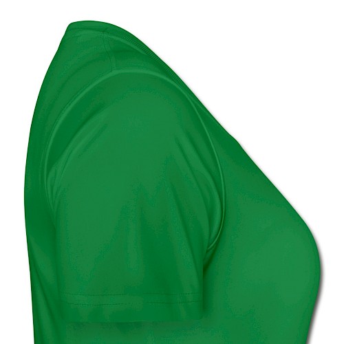 Frauen Funktions-T-Shirt Rechts Kelly Green