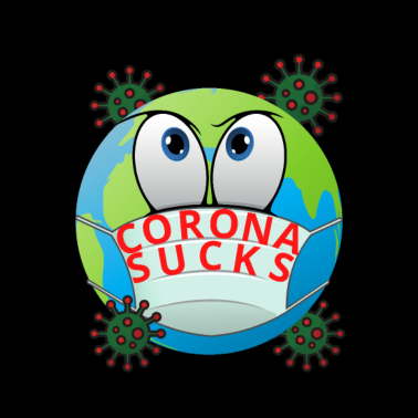 Zoom image corona sucks, gegen Corona