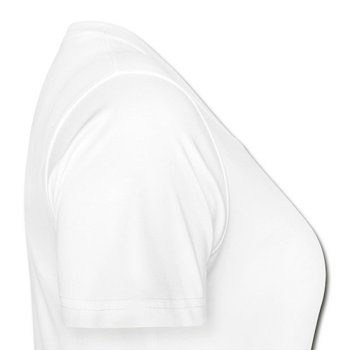 Functioneel T-shirt voor vrouwen Rechts wit