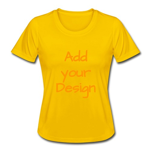 Women's Functional T-Shirt egg yellow