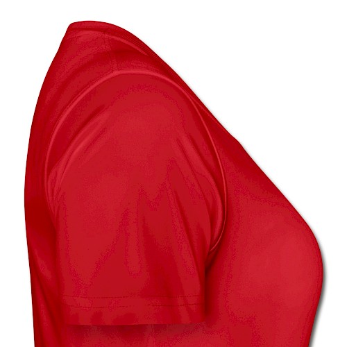 Functioneel T-shirt voor vrouwen Rechts rood