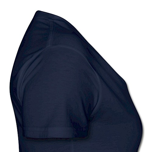 T-shirt classique col V Femme Rechts marine