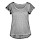 thumbnail Frauen T-Shirt mit Flatterärmeln Vorne Vintage Grau