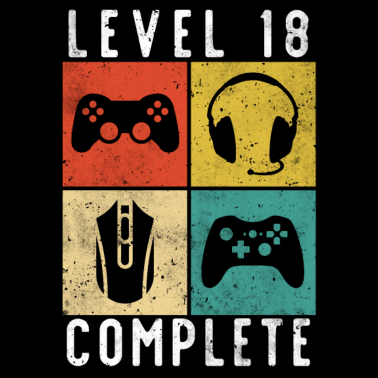 Zoom image 18. Geburtstag Level Complete Gaming