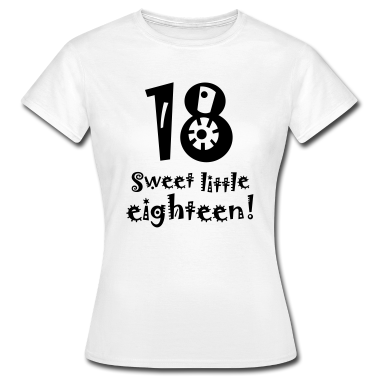 18. Geburtstag  - 18. Geburtstag sweet little eighteen volljährig 18