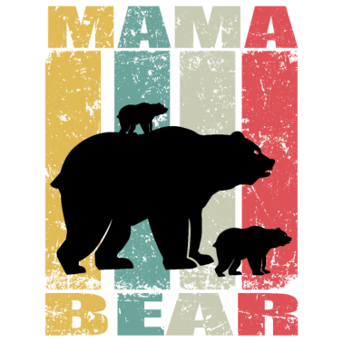 Zoom image Mama Niedźwiedź Niedźwiedź Rodzina Matka Niedźwiedź Mama niedźwiedź