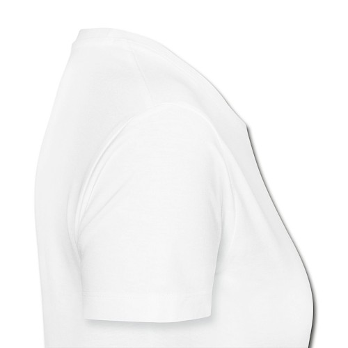 Frauen Premium Bio T-Shirt Rechts Weiß