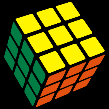 Zoom image Rubik's Cube Solved