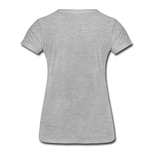 Women's Premium Organic T-Shirt Hinten heather grey
