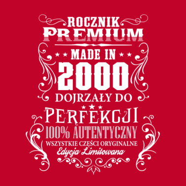 Zoom image 2000 18 Rocznik Premium urodziny prezent PL