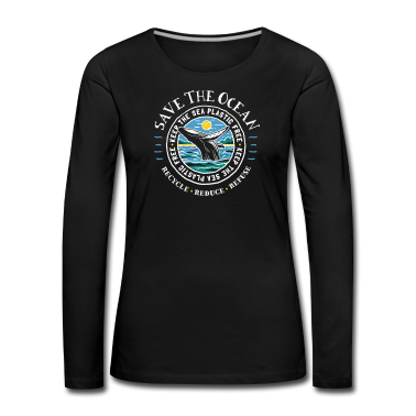 18° compleanno  - Save The Ocean - Keep The Sea Plastic Free - Whale