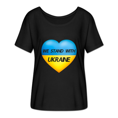 18-årsdag  - Vi står med Ukrainas hjerte - Ukrainas flagg