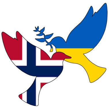 Zoom image ukraine norge fredsdue - støtte