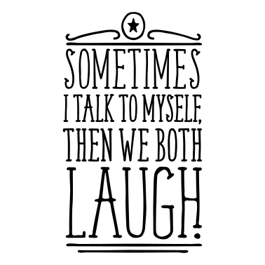 Zoom image Sometimes we both laugh