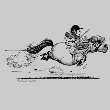 Zoom image PonySprint Thelwell Cartoon