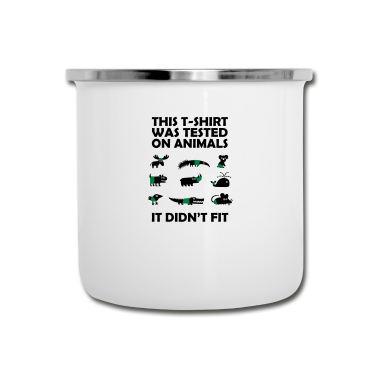 18th birthday  - T-SHIRT tested on Animals - Didn't Fit