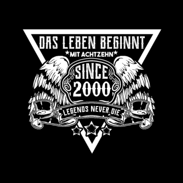 Zoom image 18th birthday T-shirt design