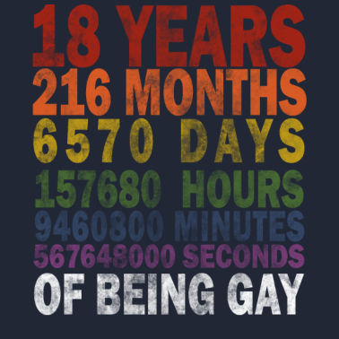 Zoom image GAY 18 år 18th Birthday Vintage Retro