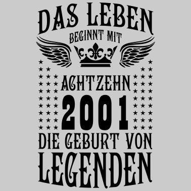 Zoom image Das Leben beginnt mit 18 Geburt von Legenden 2001