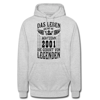 18. Geburtstag  - Das Leben beginnt mit 18 Geburt von Legenden 2001