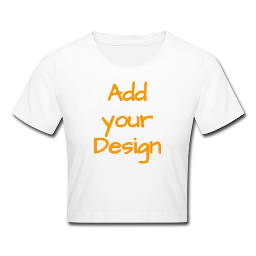 Crop T-Shirt Weiß