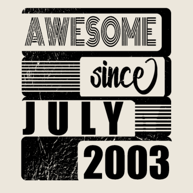 Zoom image 18. Geburtstag Awesome seit Juli 2003 B Day