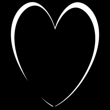 Zoom image Semplice Cuore Bianco