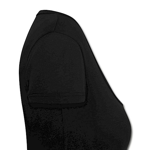 Women's Scoop Neck T-Shirt Rechts black