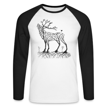 18th birthday  - Forest deer in black
