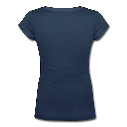 Women's Scoop Neck T-Shirt Hinten navy