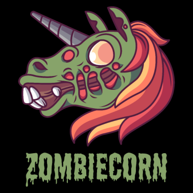 Zoom image Zombiecorn, unicorn zombie halloween