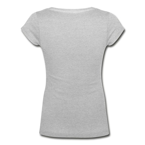 Women's Scoop Neck T-Shirt Hinten heather grey
