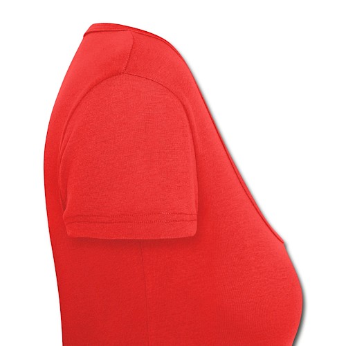 Women's Scoop Neck T-Shirt Rechts coral