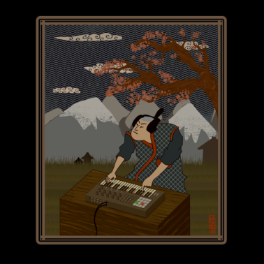 Zoom image Synthesizer player Japanese Style