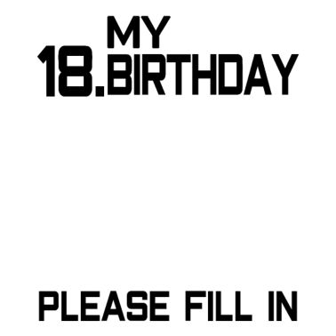 Zoom image 18th birthday odödlig minnesgåva idé