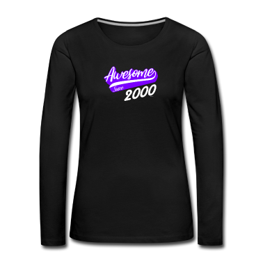 18-årsdag  - Awesome sedan 2000 18th birthday gift