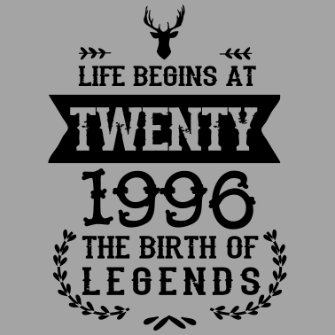 Zoom image 20. Geburtstag - 1996 - 20th Birthday - Vintage