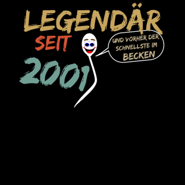 Zoom image Legendarisk sedan 2001, 18th birthday shirt present