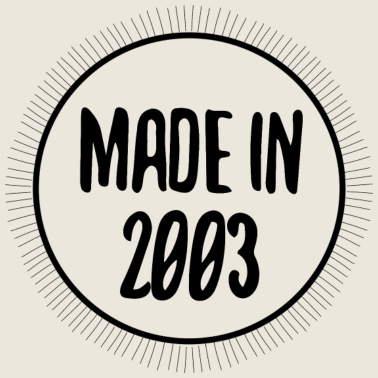 Zoom image Tillverkad 2003 18th Birthday Gift