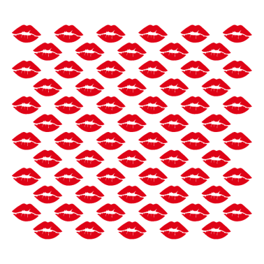 Zoom image Kysse mund - læber - mønster