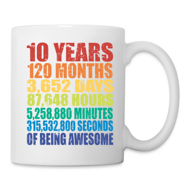 18 års fødselsdag  - 10. fødselsdagsgave til drenge og piger, 10 år gammel