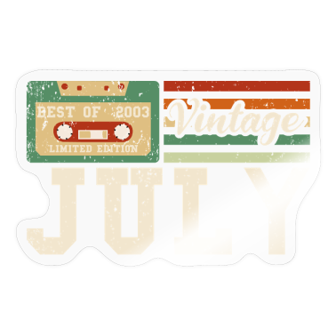 18e anniversaire  - 18. Geburtstag Juli Jahrgang 2003 Geschenkidee