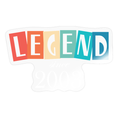 18e anniversaire  - Legendär seit 2003 Retro