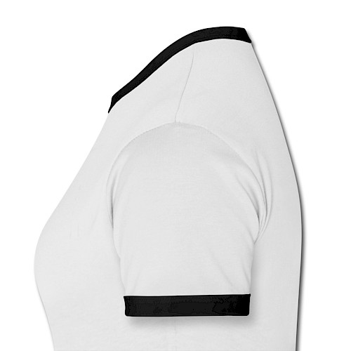 Women's Ringer T-Shirt Links white/black