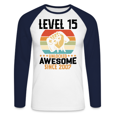 18° compleanno  - Regalo di compleanno di gioco sbloccato di livello 15 anni