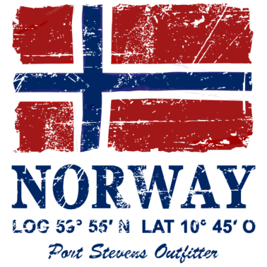 Zoom image Norway Flag - Vintage Look